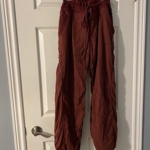 LuluLemon Burgundy Studio Pant